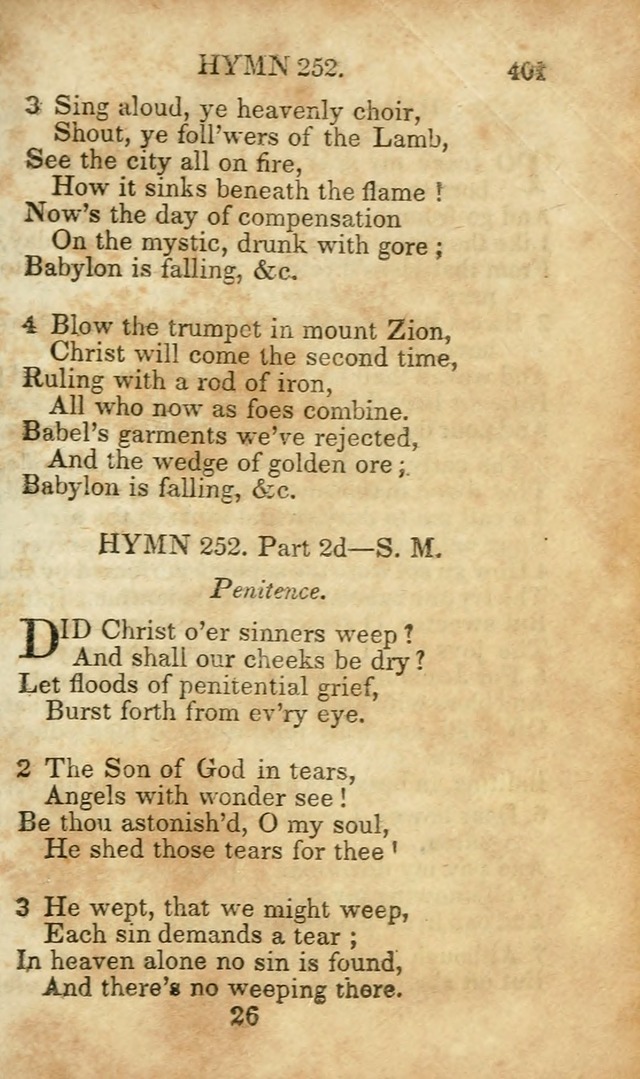 Hymns and Spiritual Songs, Original and Selected, for the Use of Christians. (8th ed.) page 408