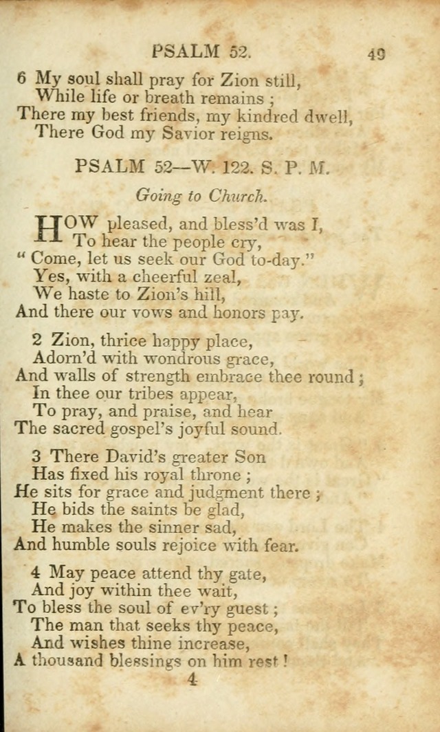 Hymns and Spiritual Songs, Original and Selected, for the Use of Christians. (8th ed.) page 46