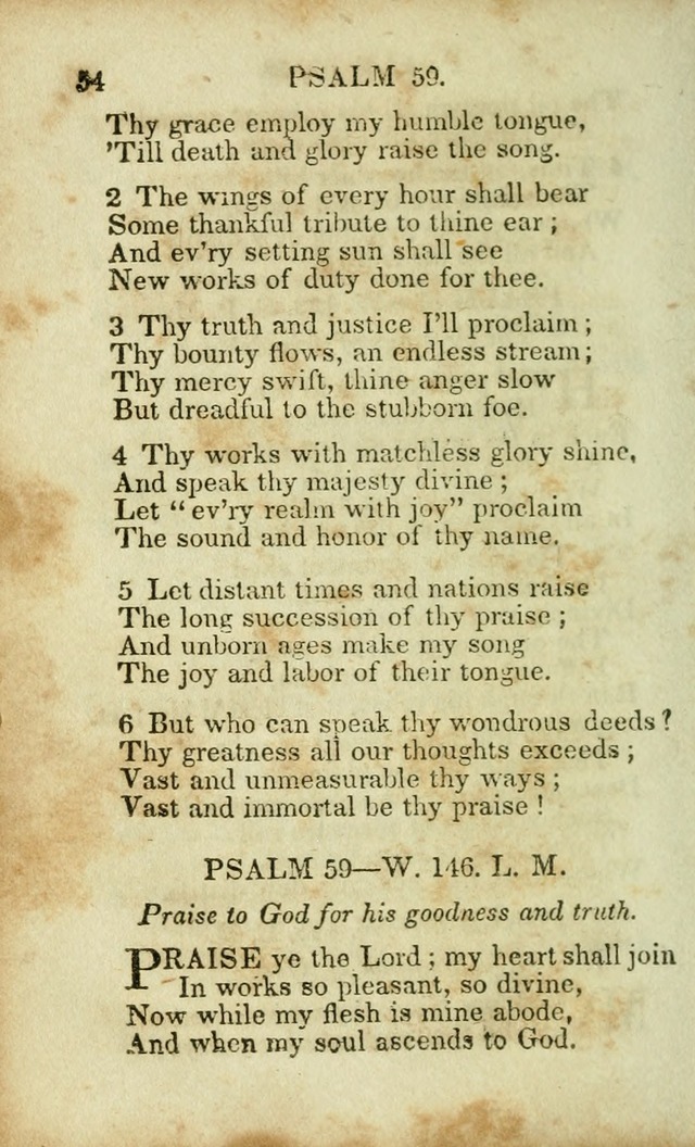Hymns and Spiritual Songs, Original and Selected, for the Use of Christians. (8th ed.) page 51