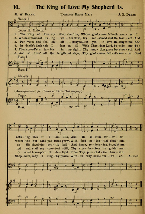 Hymnal for Soldiers and Sailors: for the public and private use of the Soldiers and Sailors page 10