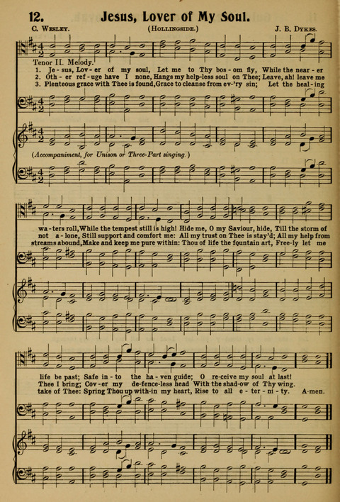 Hymnal for Soldiers and Sailors: for the public and private use of the Soldiers and Sailors page 12