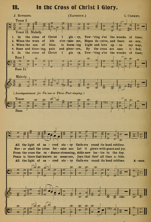 Hymnal for Soldiers and Sailors: for the public and private use of the Soldiers and Sailors page 18