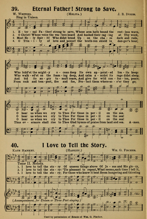 Hymnal for Soldiers and Sailors: for the public and private use of the Soldiers and Sailors page 40