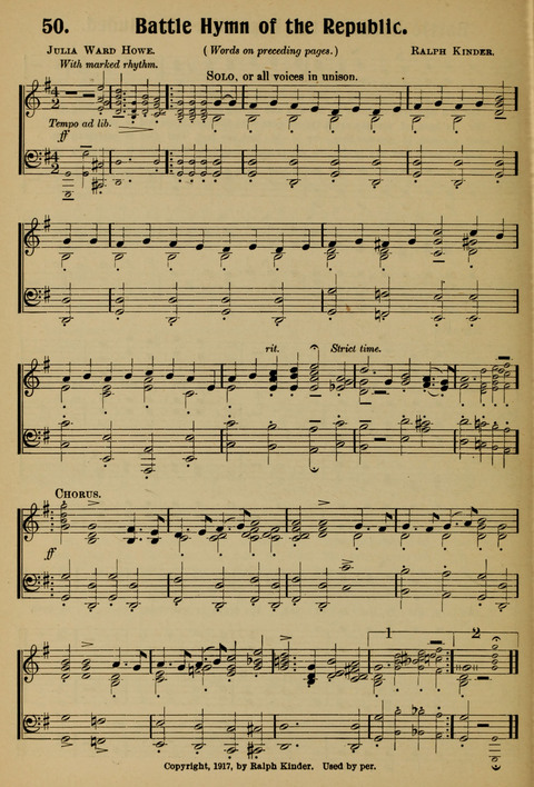 Hymnal for Soldiers and Sailors: for the public and private use of the Soldiers and Sailors page 54