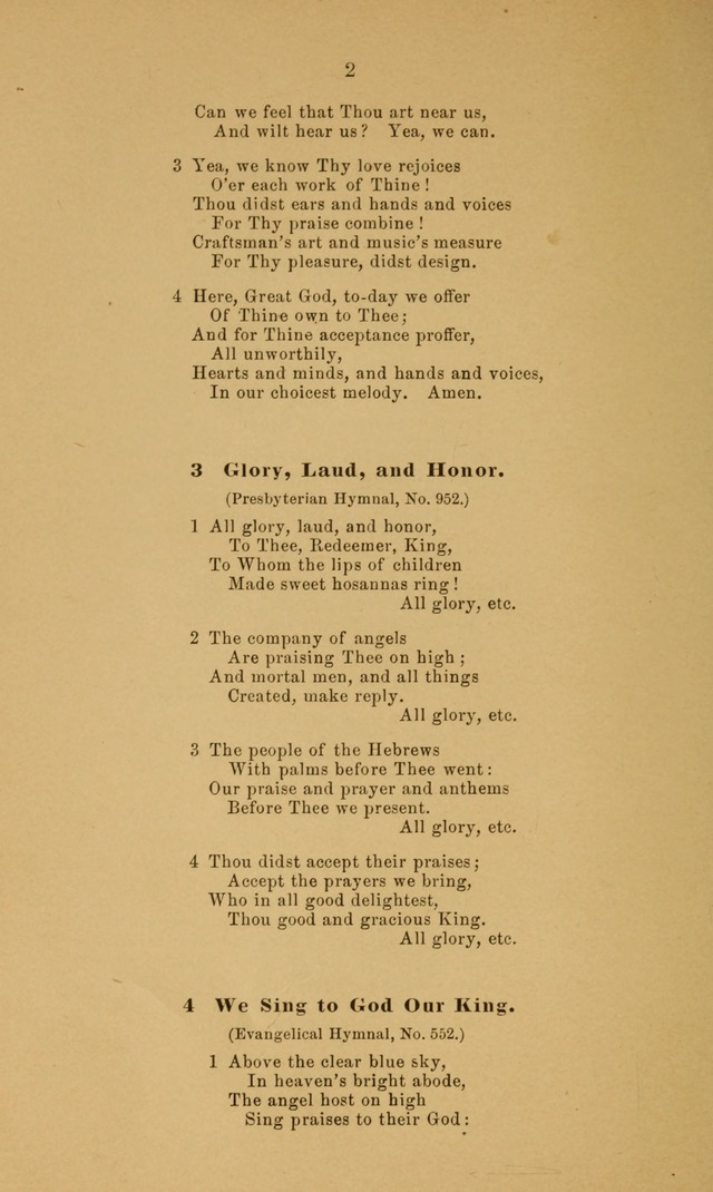 Hymns and services of the Sunday-school of the West Spruce Street Presbyterian Church, Philadelphia page 17