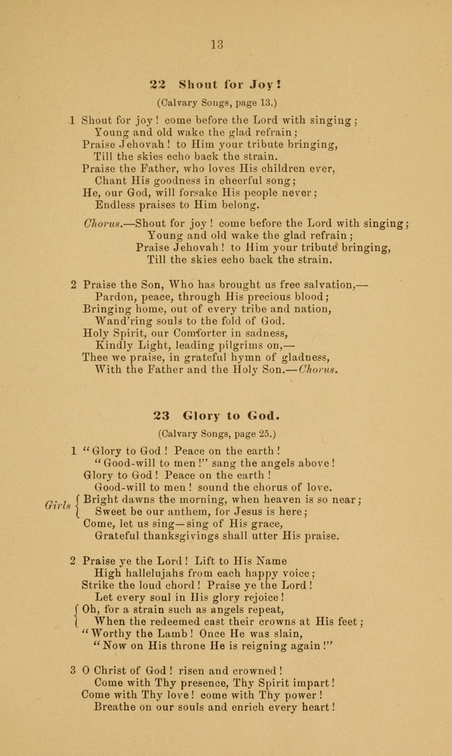 Hymns and services of the Sunday-school of the West Spruce Street Presbyterian Church, Philadelphia page 28