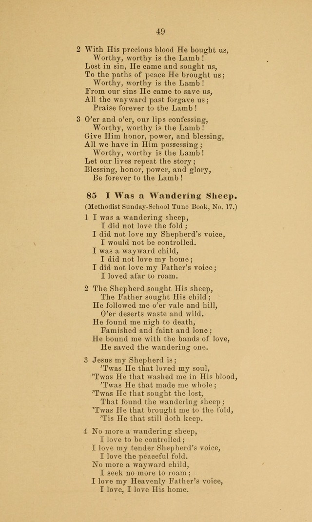Hymns and services of the Sunday-school of the West Spruce Street Presbyterian Church, Philadelphia page 64