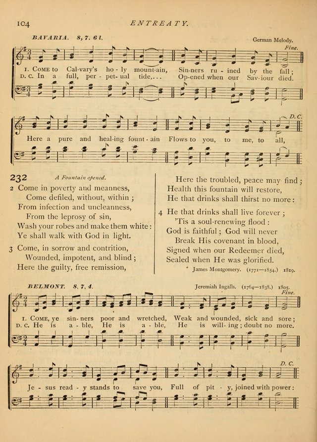 Hymns and Songs for Social and Sabbath Worship page 107
