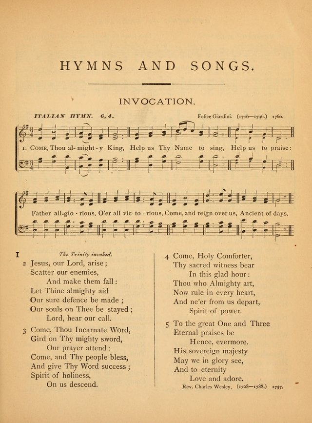 Hymns and Songs for Social and Sabbath Worship page 2