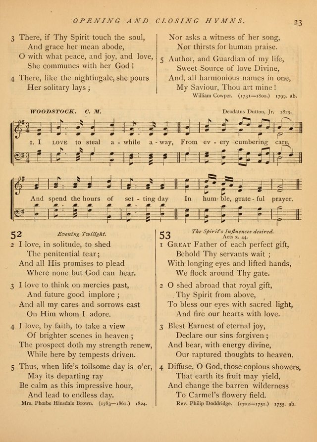 Hymns and Songs for Social and Sabbath Worship page 24
