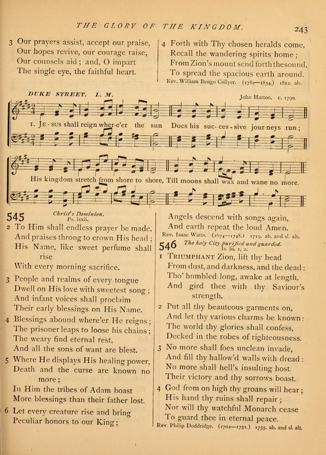 Hymns and Songs for Social and Sabbath Worship page 250