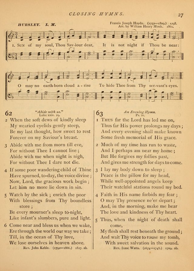 Hymns and Songs for Social and Sabbath Worship page 28