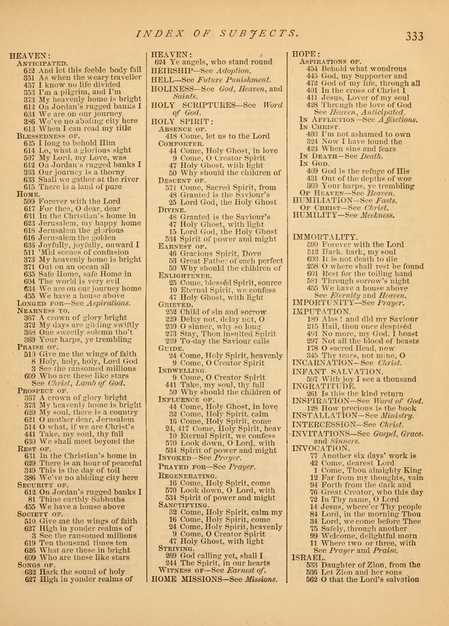 Hymns and Songs for Social and Sabbath Worship page 340
