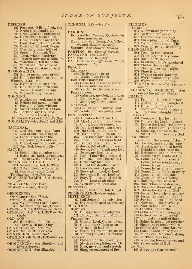 Hymns and Songs for Social and Sabbath Worship page 342