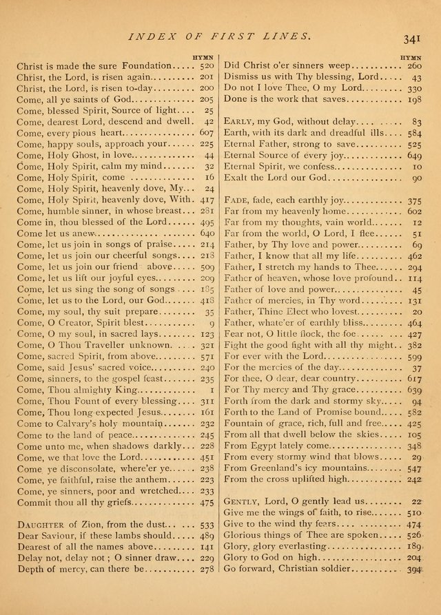 Hymns and Songs for Social and Sabbath Worship page 348