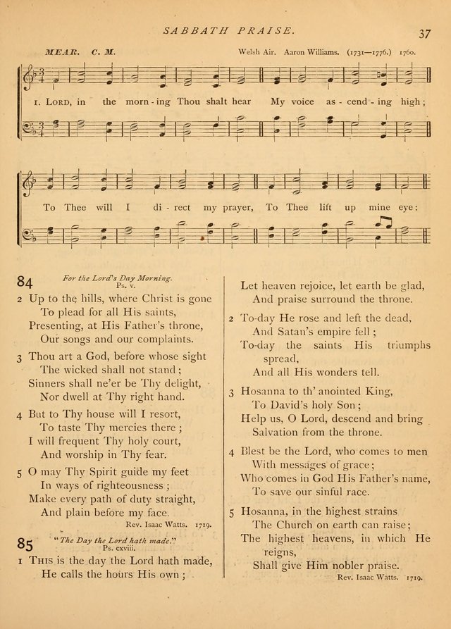 Hymns and Songs for Social and Sabbath Worship page 38