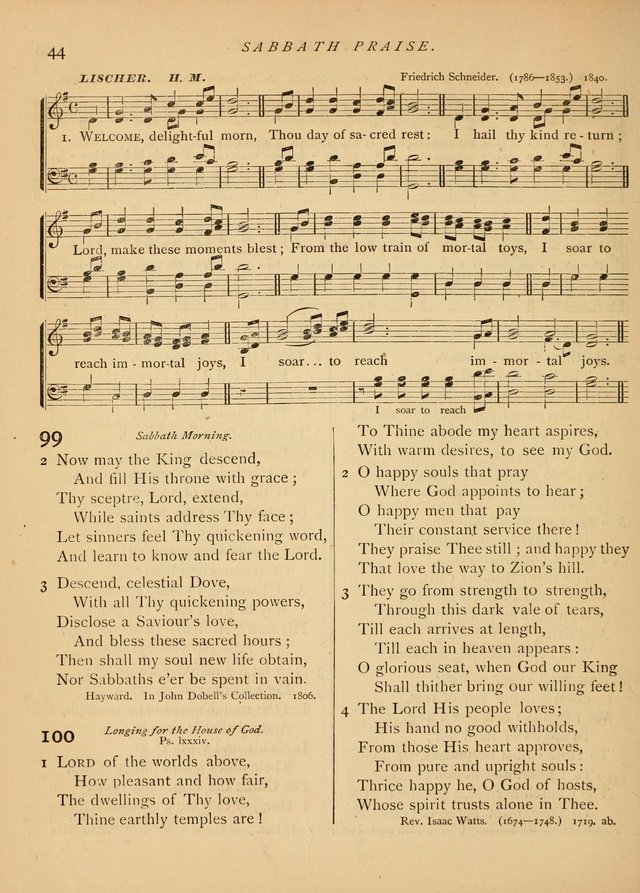 Hymns and Songs for Social and Sabbath Worship page 45