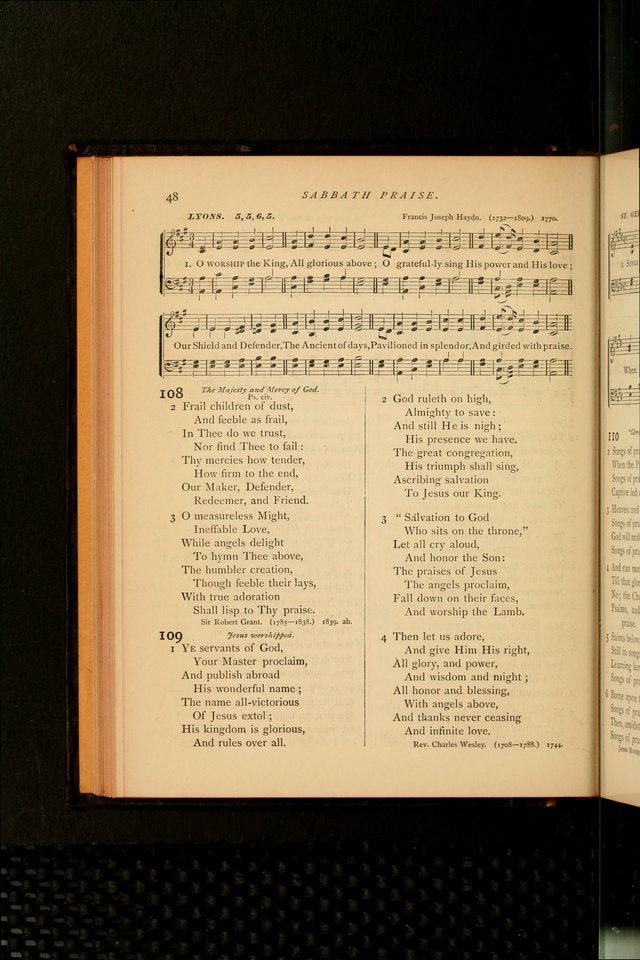 Hymns and Songs for Social and Sabbath Worship page 49