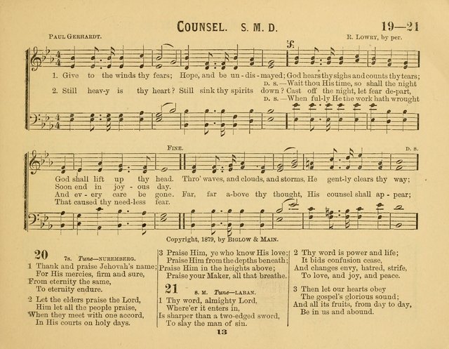 Hymn Service for the Sunday School page 13