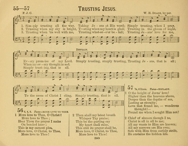 Hymn Service for the Sunday School page 30