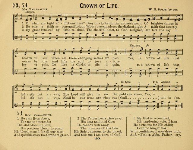 Hymn Service for the Sunday School page 40