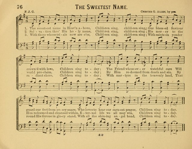 Hymn Service for the Sunday School page 42