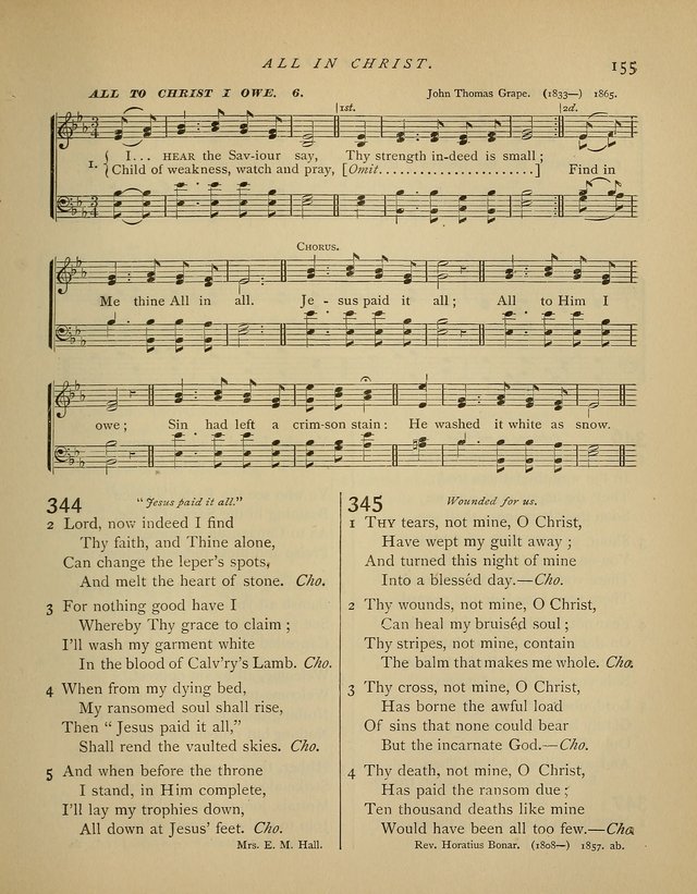 Hymns and Songs for Social and Sabbath Worship. (Rev. ed.) page 155
