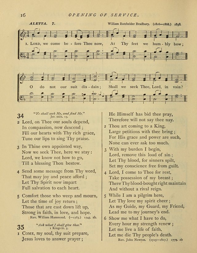 Hymns and Songs for Social and Sabbath Worship. (Rev. ed.) page 16