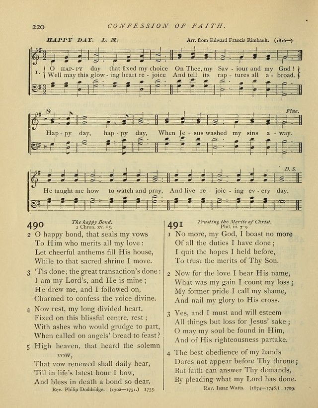 Hymns and Songs for Social and Sabbath Worship. (Rev. ed.) page 220