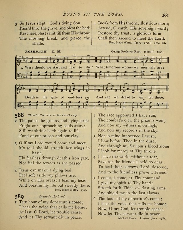 Hymns and Songs for Social and Sabbath Worship. (Rev. ed.) page 261