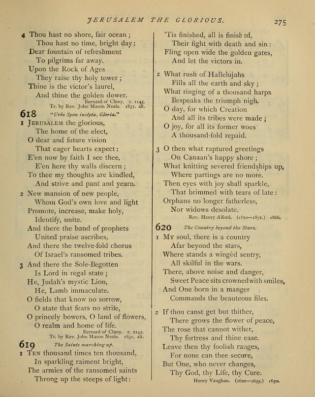 Hymns and Songs for Social and Sabbath Worship. (Rev. ed.) page 275