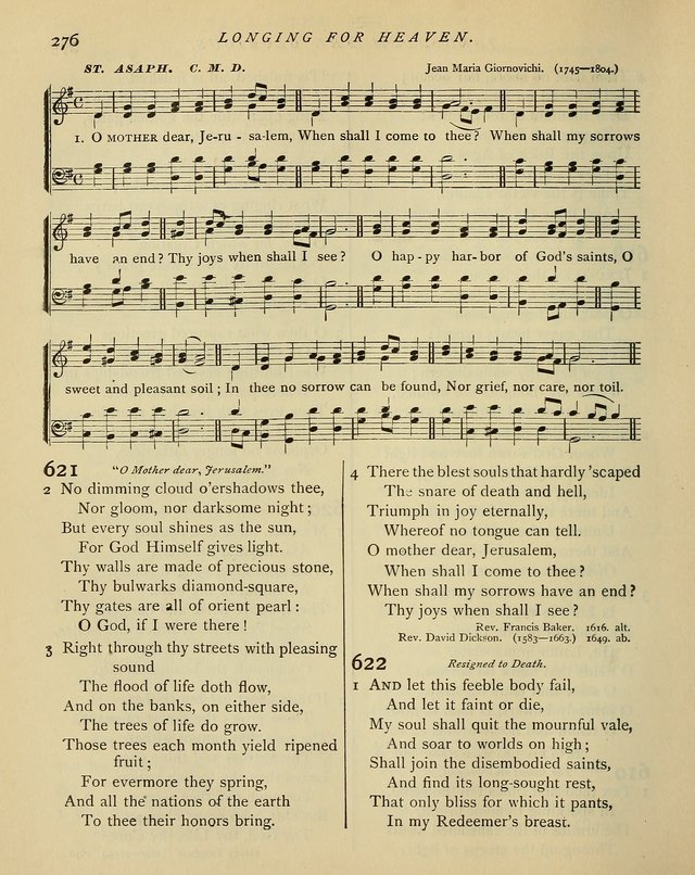 Hymns and Songs for Social and Sabbath Worship. (Rev. ed.) page 276