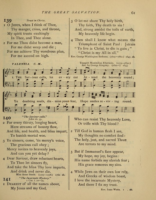 Hymns and Songs for Social and Sabbath Worship. (Rev. ed.) page 61