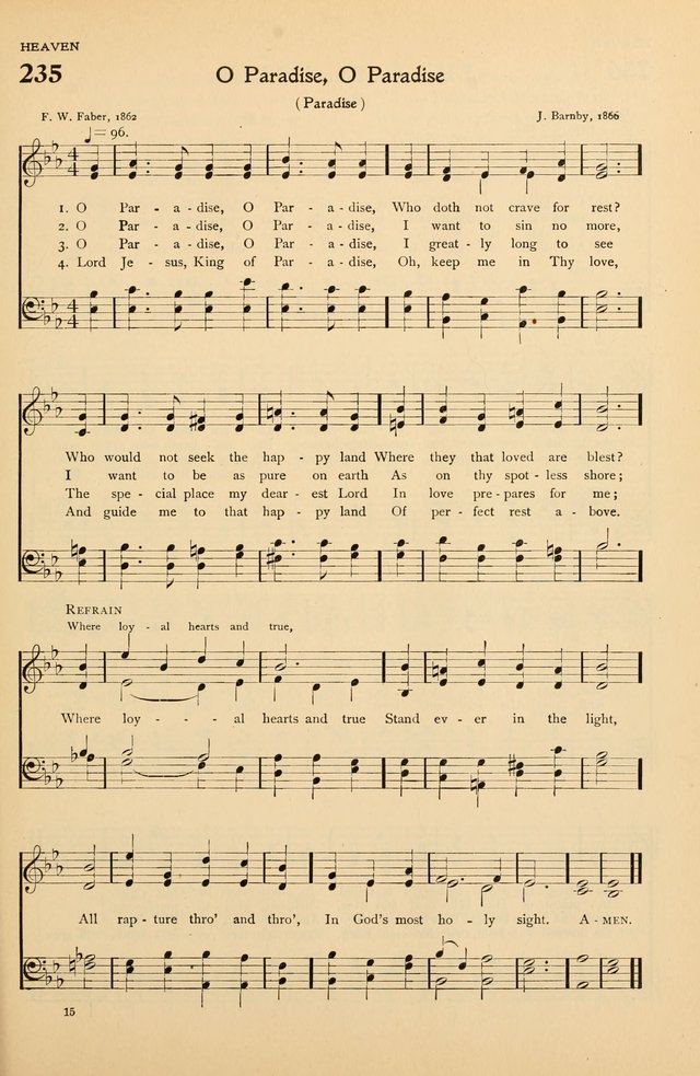 Hymns and Songs for the Sunday School page 233