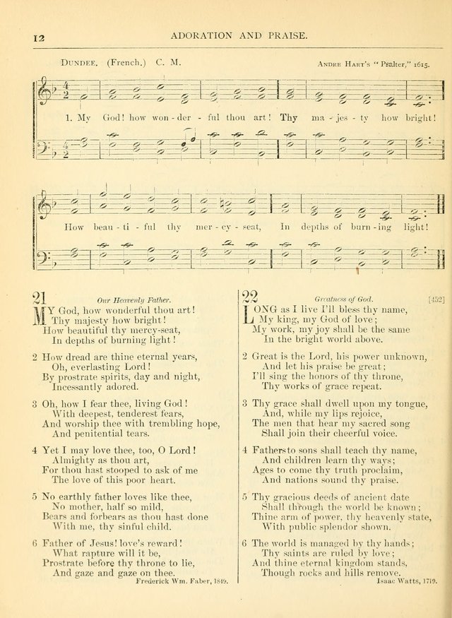 Hymns for the Sanctuary and Social Worship: with tunes page 12