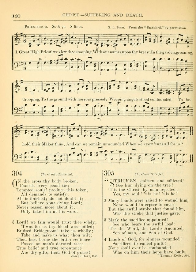 Hymns for the Sanctuary and Social Worship: with tunes page 122