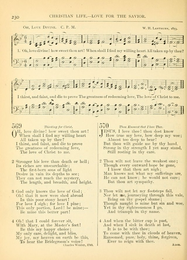 Hymns for the Sanctuary and Social Worship: with tunes page 230