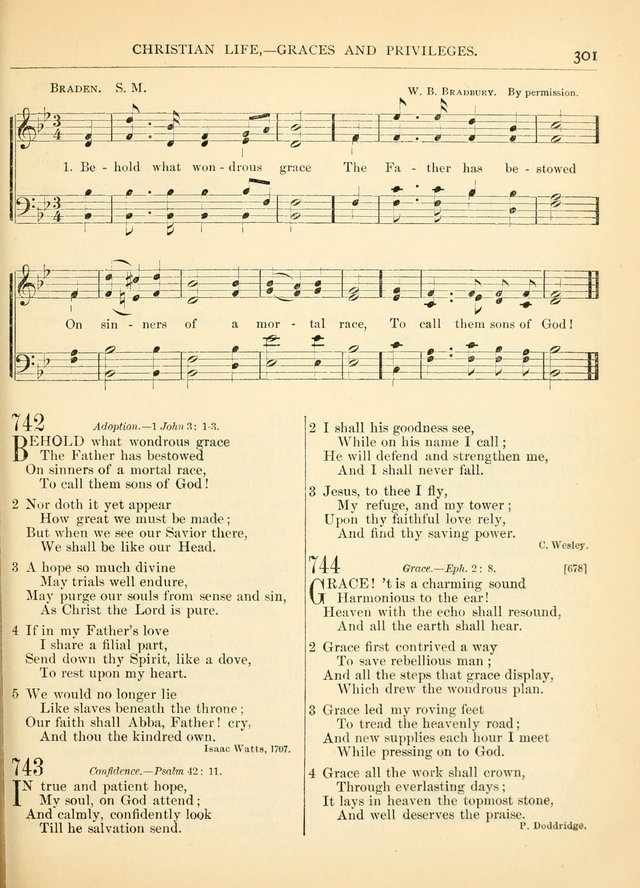 Hymns for the Sanctuary and Social Worship: with tunes page 303