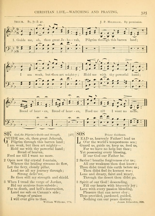Hymns for the Sanctuary and Social Worship: with tunes page 329