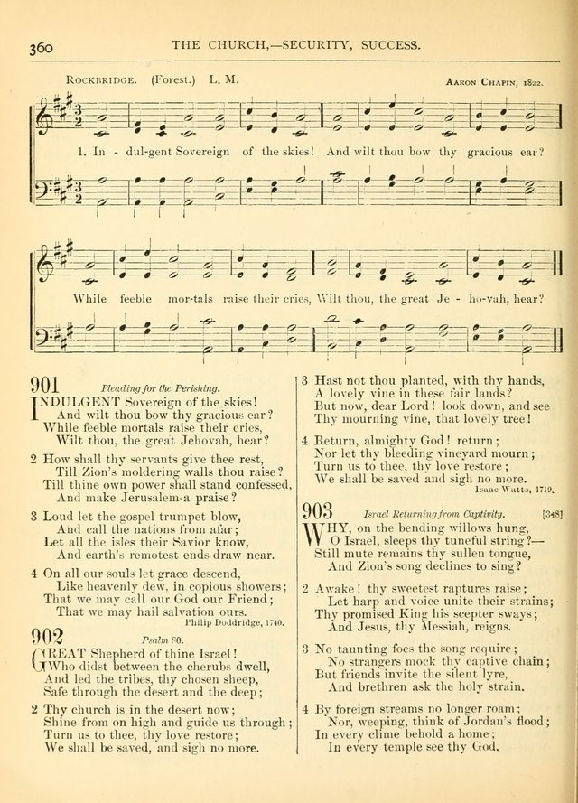 Hymns for the Sanctuary and Social Worship: with tunes page 364