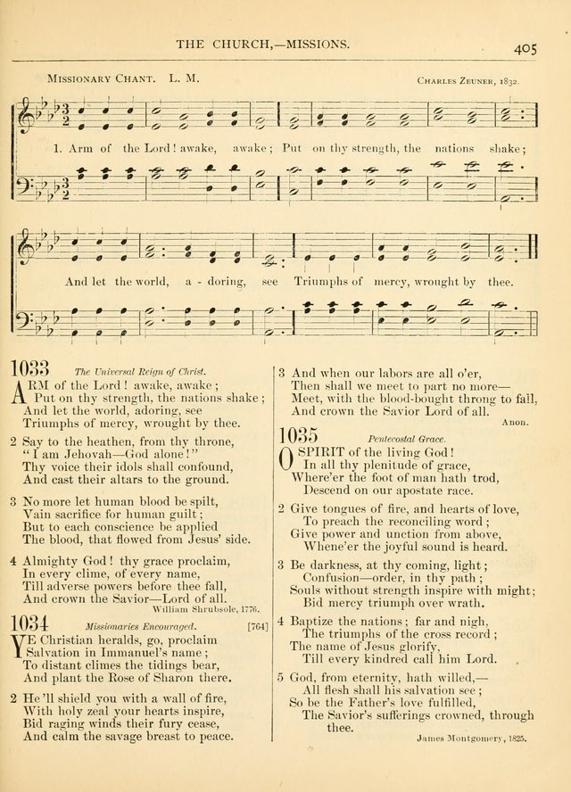 Hymns for the Sanctuary and Social Worship: with tunes page 409