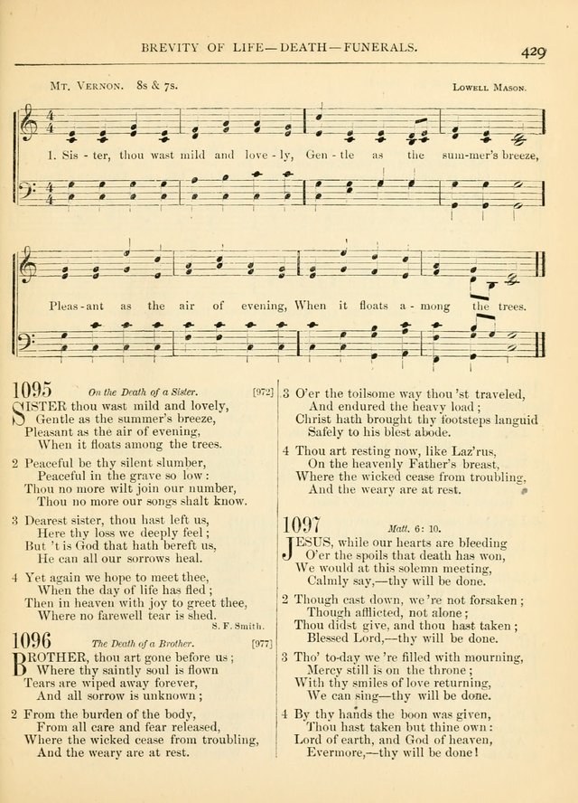 Hymns for the Sanctuary and Social Worship: with tunes page 433