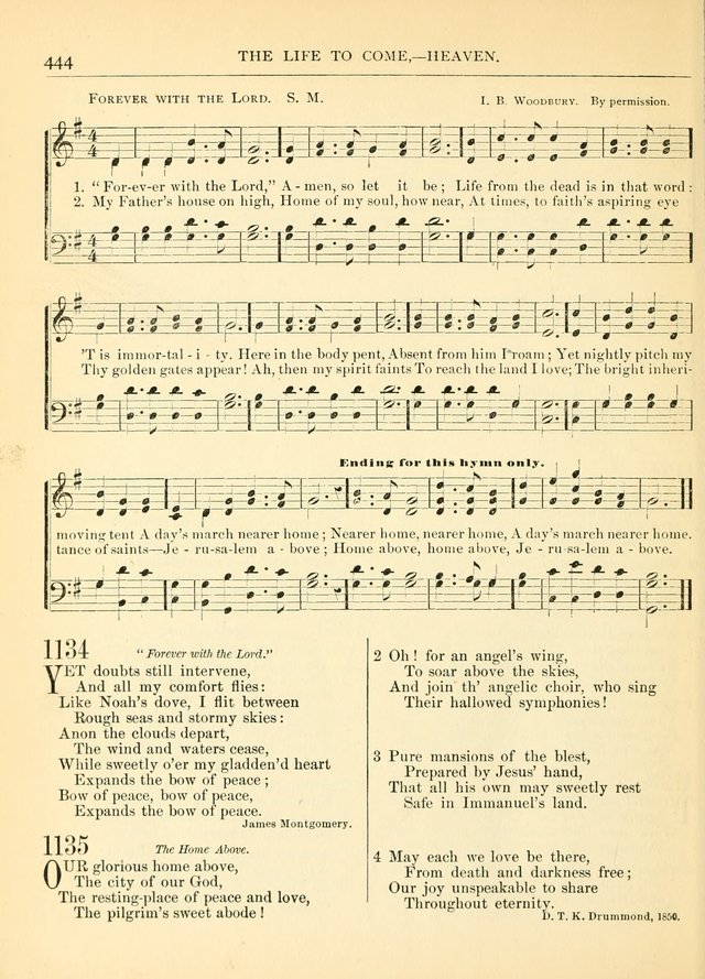 Hymns for the Sanctuary and Social Worship: with tunes page 448