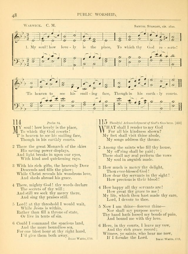 Hymns for the Sanctuary and Social Worship: with tunes page 50