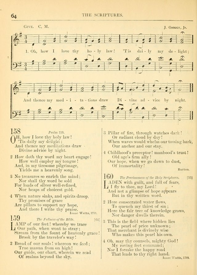 Hymns for the Sanctuary and Social Worship: with tunes page 66