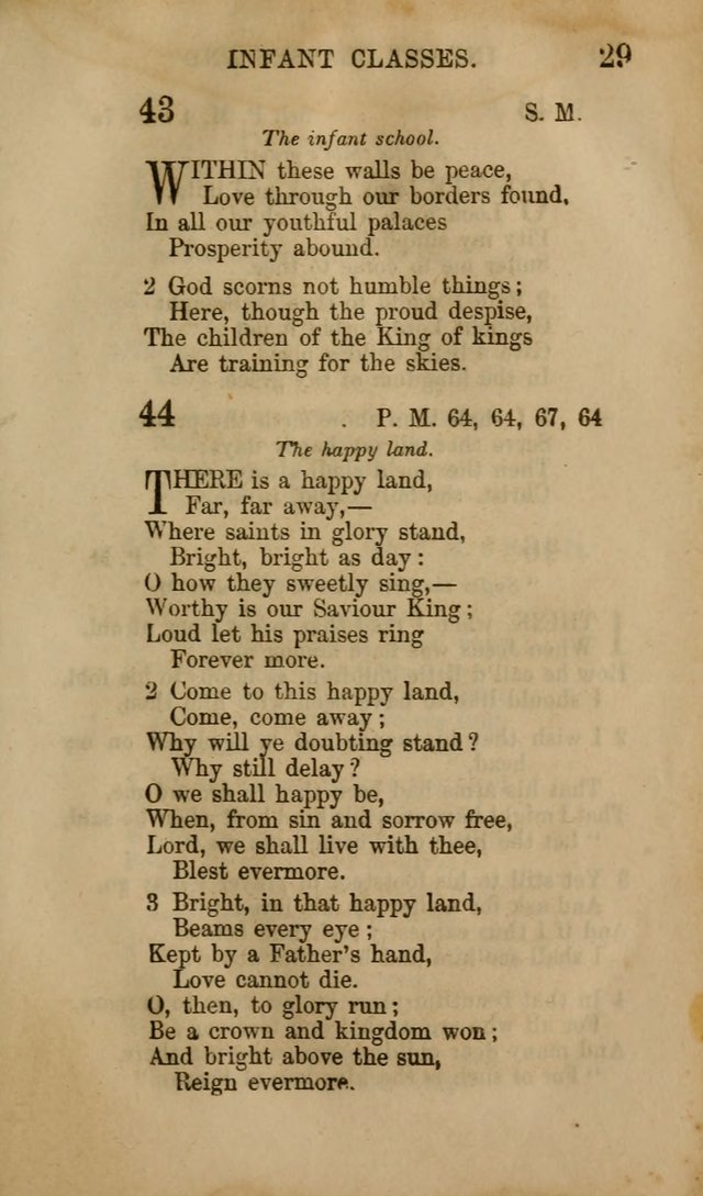 Hymns for Sunday Schools, Youth, and Children page 29