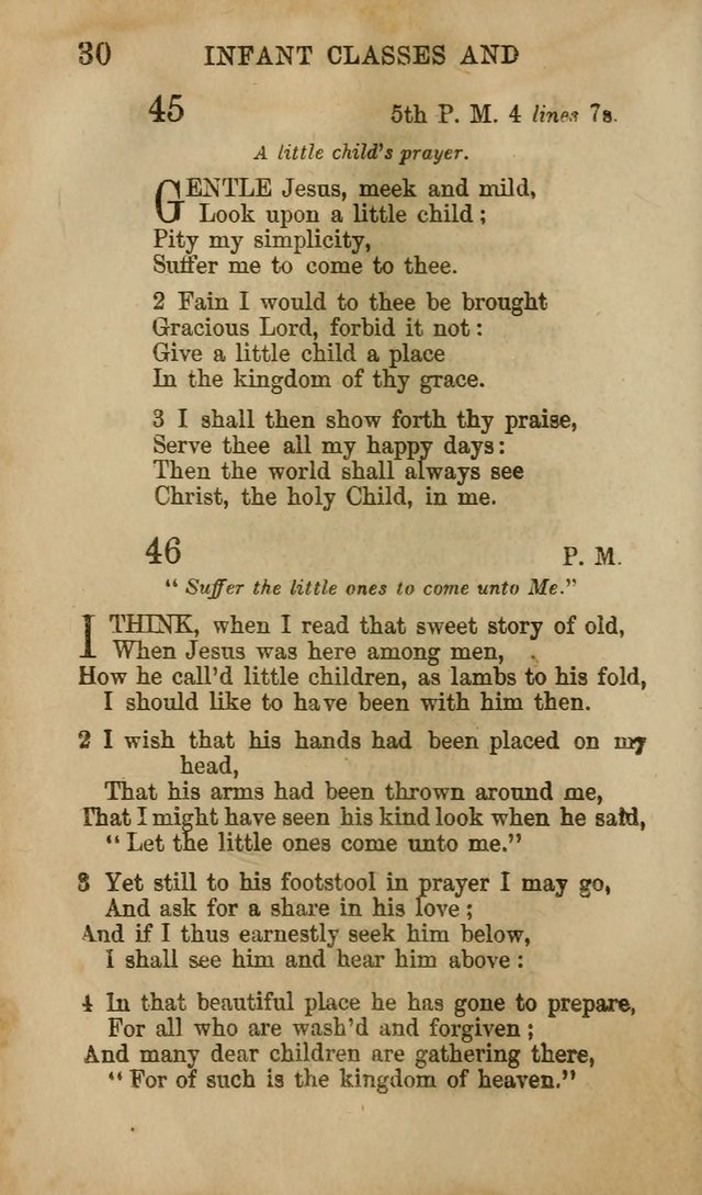 Hymns for Sunday Schools, Youth, and Children page 30