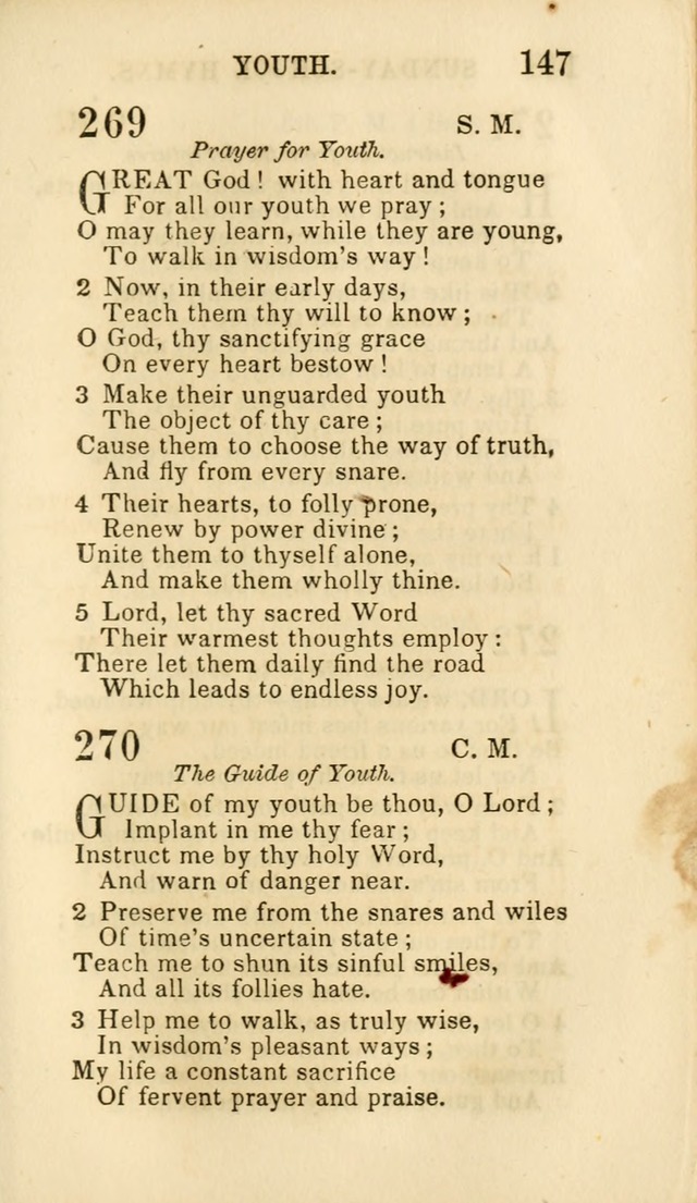Hymns for Sunday Schools, Youth and Children page 149