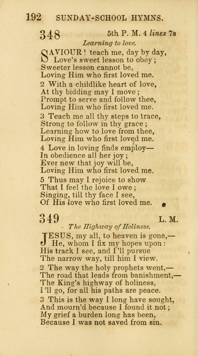 Hymns for Sunday Schools, Youth and Children page 196