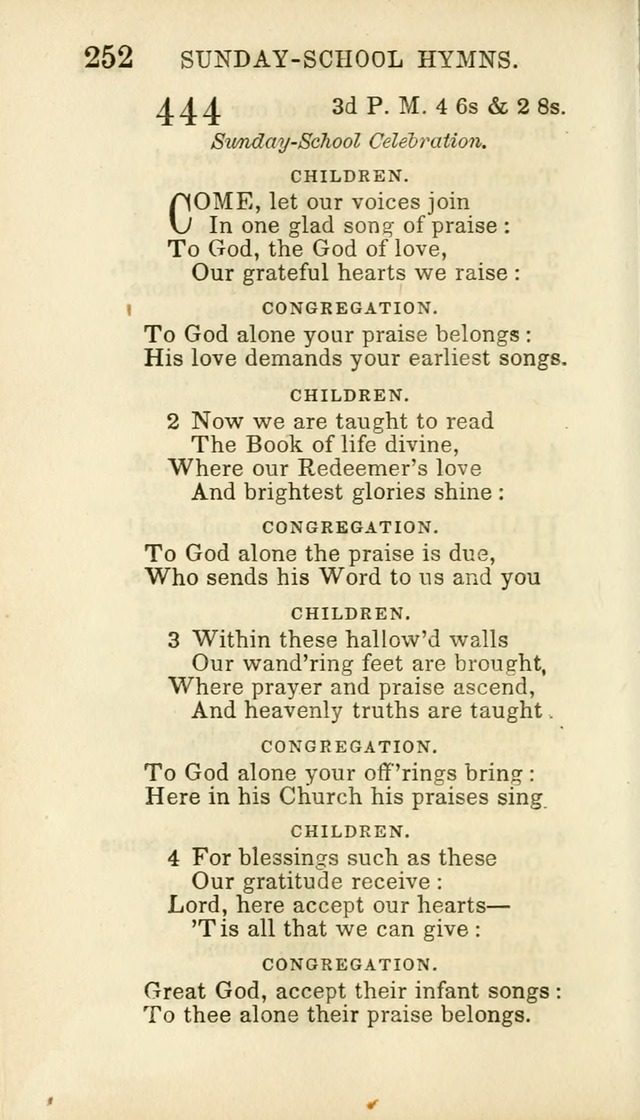 Hymns for Sunday Schools, Youth and Children page 256